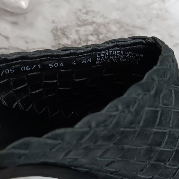 FRANCO SARTO Women's Black Leather Western Cowgirl Clogs Mules Slip On Size 8M - Picture 9 of 10